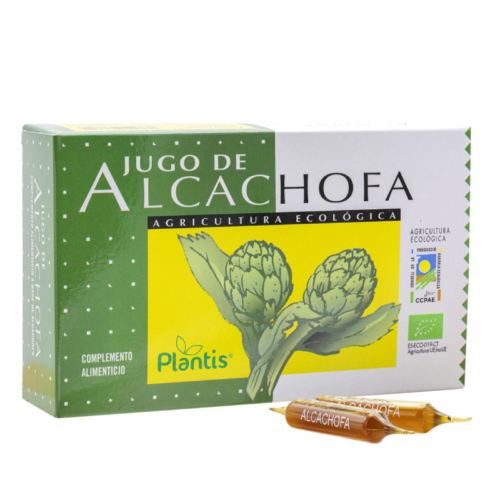 Artesania Agricola Jugo De Alcachofa Сок от Артишок Черен дроб и жлъчка 20 ампули за пиене