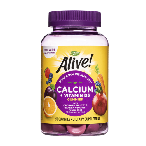 Nature's Way Alivе Calcium + Vitamin D3 Мултивитамини 60 желирани таблетки