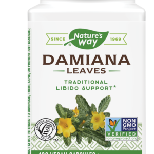 Nature's Way Damiana Leaves/ Дамиана (лист) 400 mg х 100 капсули