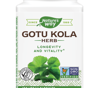 Nature's Way Gotu Kola За добро кръвообращение и венозно здаве 475 мг 100 капсули
