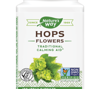 Nature's Way Hops Flowers / Хмел (цвят) 310 mg х 100 капсули