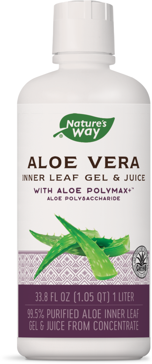 Nature's Way Aloe Vera Inner Leaf Gel & Juice Алое Вера гел и сок 99.5% 1литър
