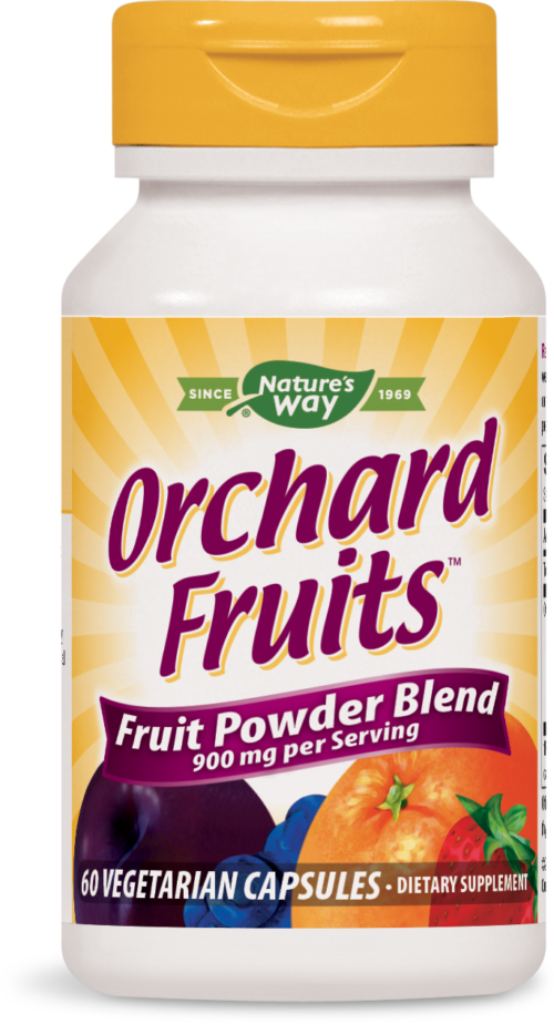 Nature's Way Orchard Fruits Плодов антиоксидант при стрес и умора 450мг 60 капсули