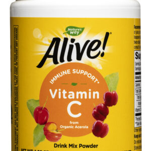 Nature's Way Alive! Fruit Source Vitamin C / Алайв! Витамин С от плодове (пудра) 120 g