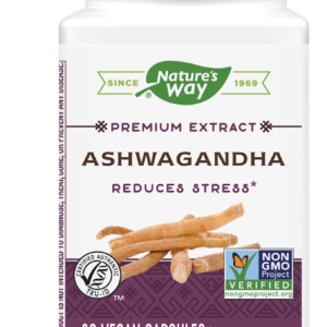 Nature's Way Ashwagandha Ашваганда За висок имунитет при стрес и умора 500мг 60 капсули