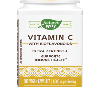 Nature's Way Vitamin C with Bioflavonoids/ Витамин С 1000 mg & Биофлавоноиди х 100 капсули
