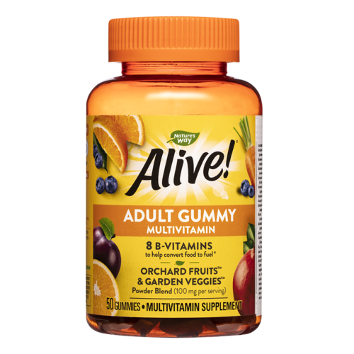 Nature's Way Alive! Adult Gummy Multivitamin Алайв! Мултивитамини 50 желирани таблетки