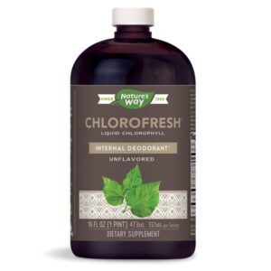 Nature's Way Chlorofresh Liquid Chlorophyll Хлорофреш Течен хлорофил Естествен дезодорант и детоксикатор 473мл