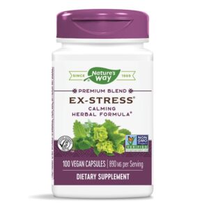 Nature's Way Ex-Stress Calming Екс-стрес При висок стрес и депресия 100 капсули