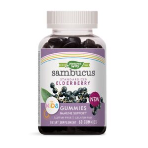 Nature's Way Sambucus Gummies for Kids Самбукус за деца За силен имунитет 60 желирани таблетки