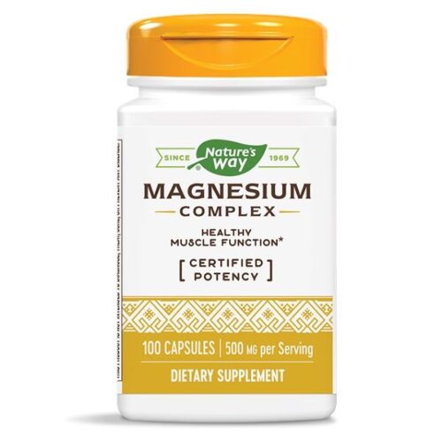 Nature's Way Magnesium Complex Комплекс Магнезий при мускулни и ставни болки 100 капсули