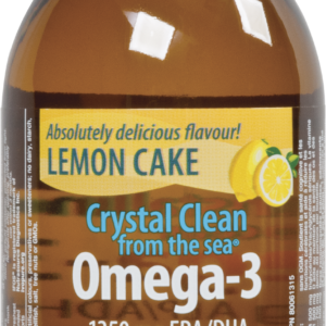 Webber Naturals Crystal Clean from the sea® Omega-3 1250 mg (EPA/DHA 750/500)+ витамин D3 1000 IU 200 ml