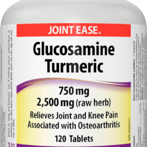 Webber Naturals Glucosamine Turmeric Глюкозамин Сулфат и Куркума 120 таблетки