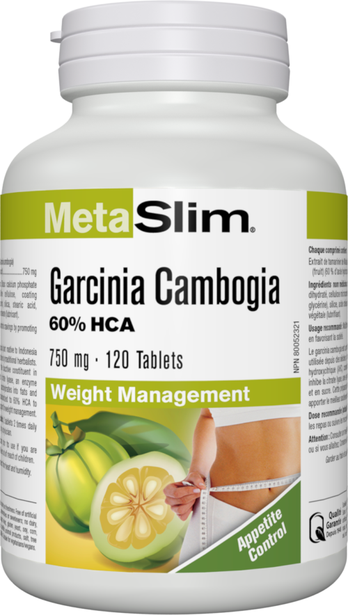 Webber Naturals Metaslim® Garcinia Cambogia Гарниция Камбоджа При наднормено тегло 120 таблетки