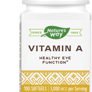 Nature's Way Vitamin A 10000 IU За висок имунитет, здрави очи, кожа и кости 100 софтгел капсули