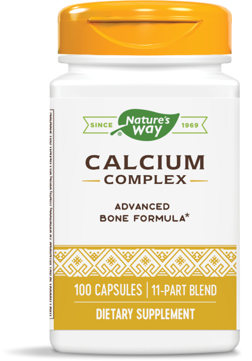 Nature's Way Calcium Complex Калциев Комплекс За здрави кости и стави 100 капсули