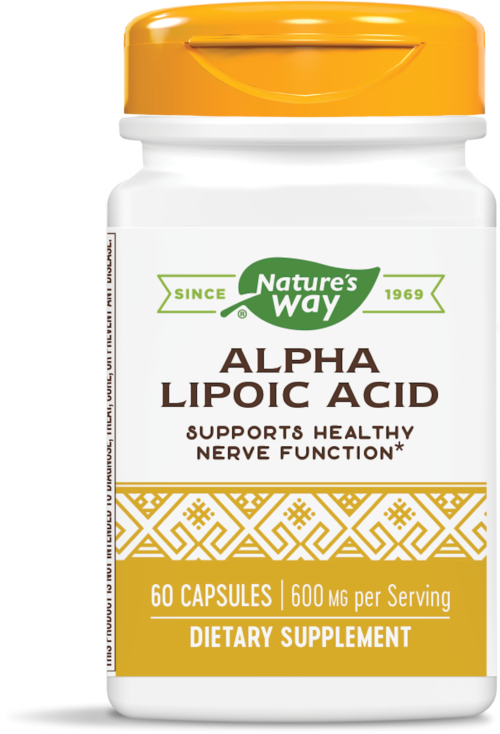 Nature's Way Alpha Lipoic Acid/ Алфа Липоева Киселина 200 mg x 60 капсули